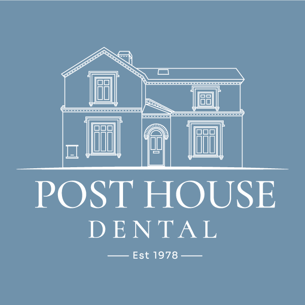 Post house dental logo